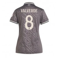 Fotbalové Dres Real Madrid Federico Valverde #8 Dámské Alternativní 2024-25 Krátký Rukáv